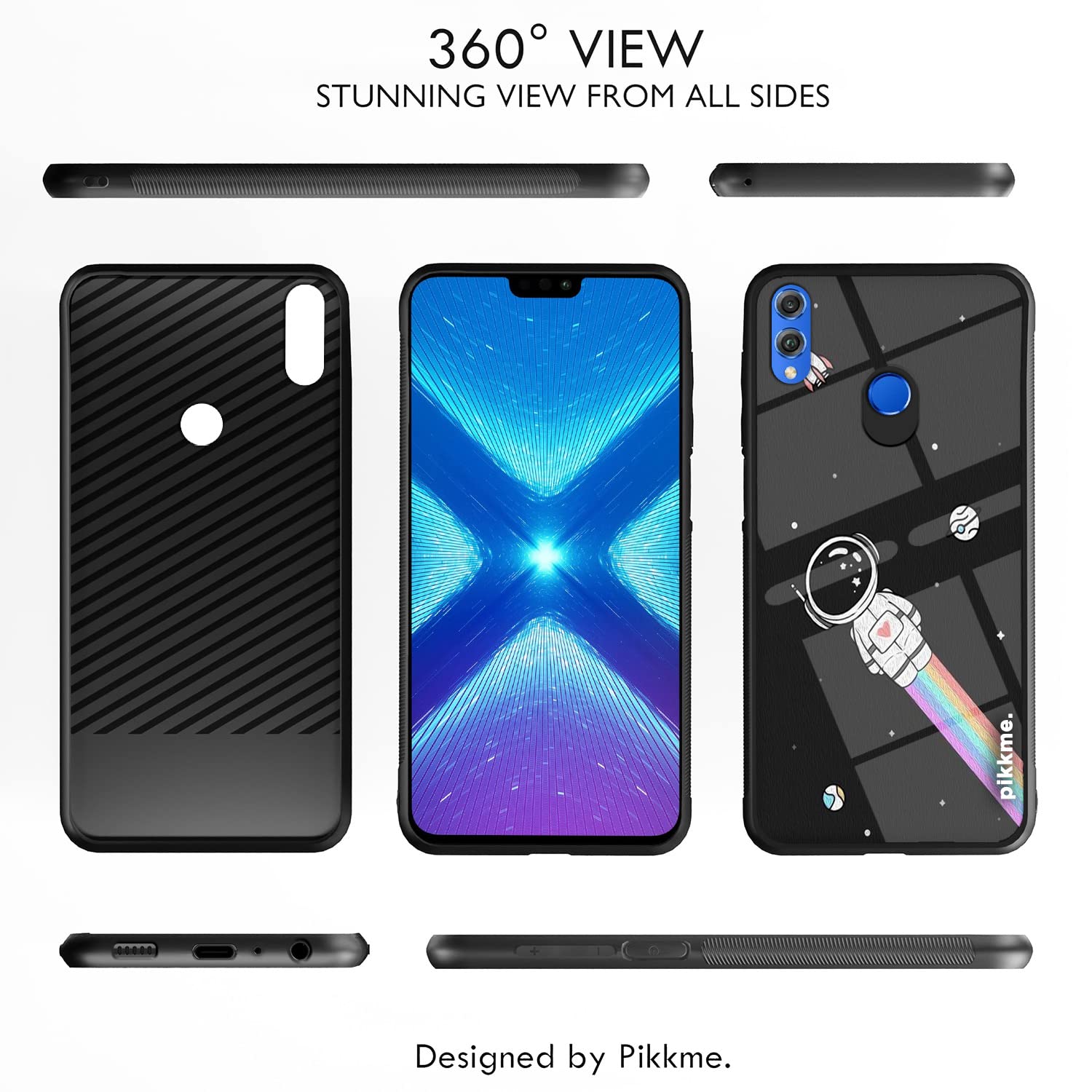 Honor 8X mobile back cover by Pikkme – photo 2
