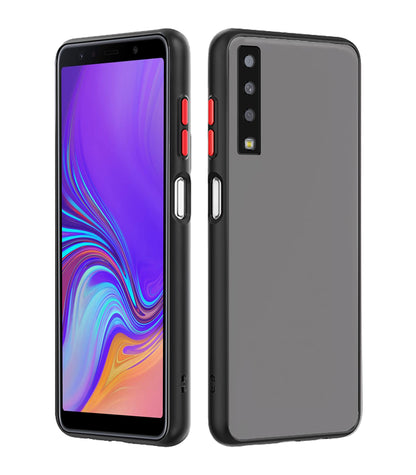 Tpu, black back cover for Samsung A7 2018 – Pikkme