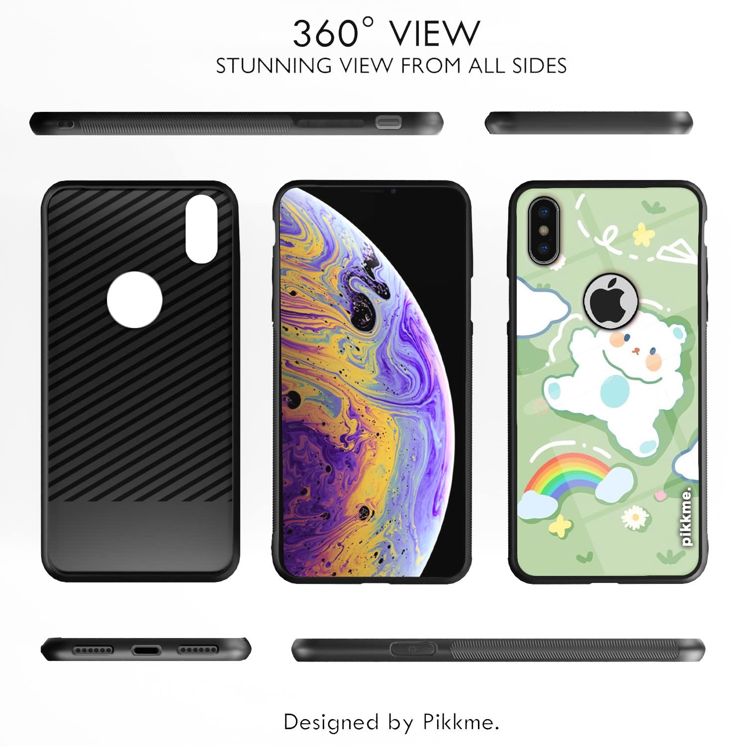 iPhone X/XS Hybrid mobile back cover by Pikkme – photo 2