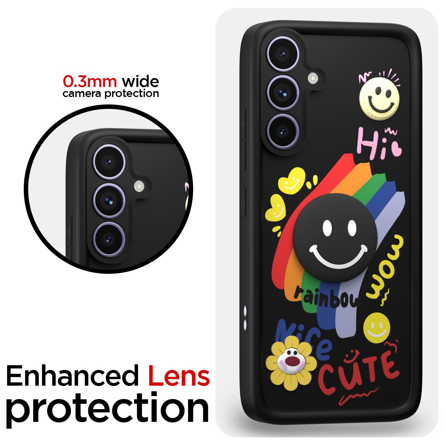 Samsung A34 5G phone cover in black by Pikkme – photo 5