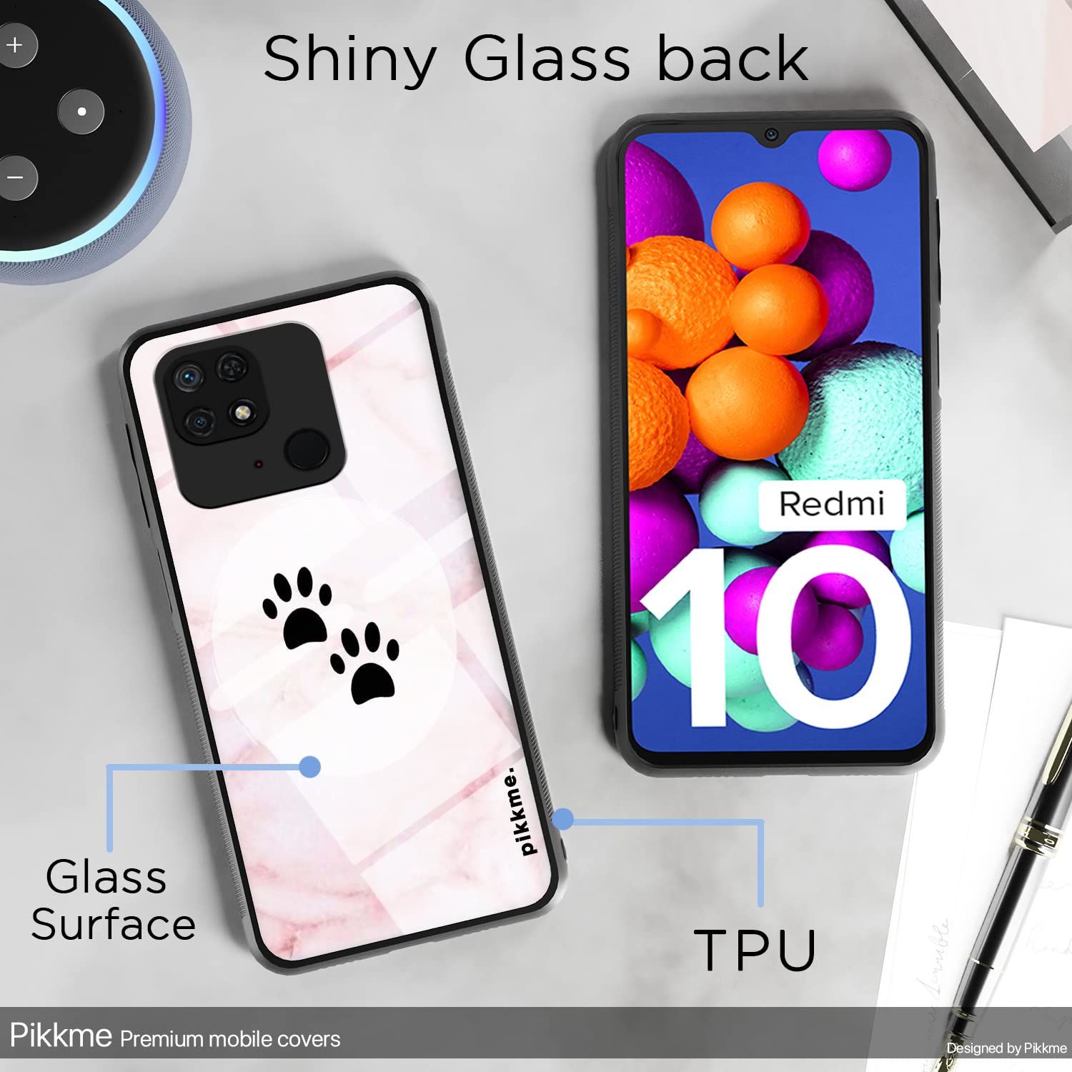 Redmi 10/10 Power Hybrid mobile back cover by Pikkme – photo 3