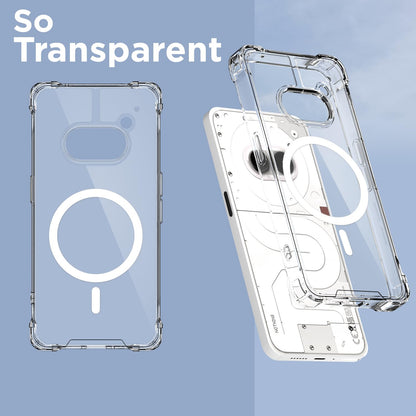 Nothing Phone 2A/Phone 2A Plus MagSafe back cover in transparent mag-safe by Pikkme – photo 2