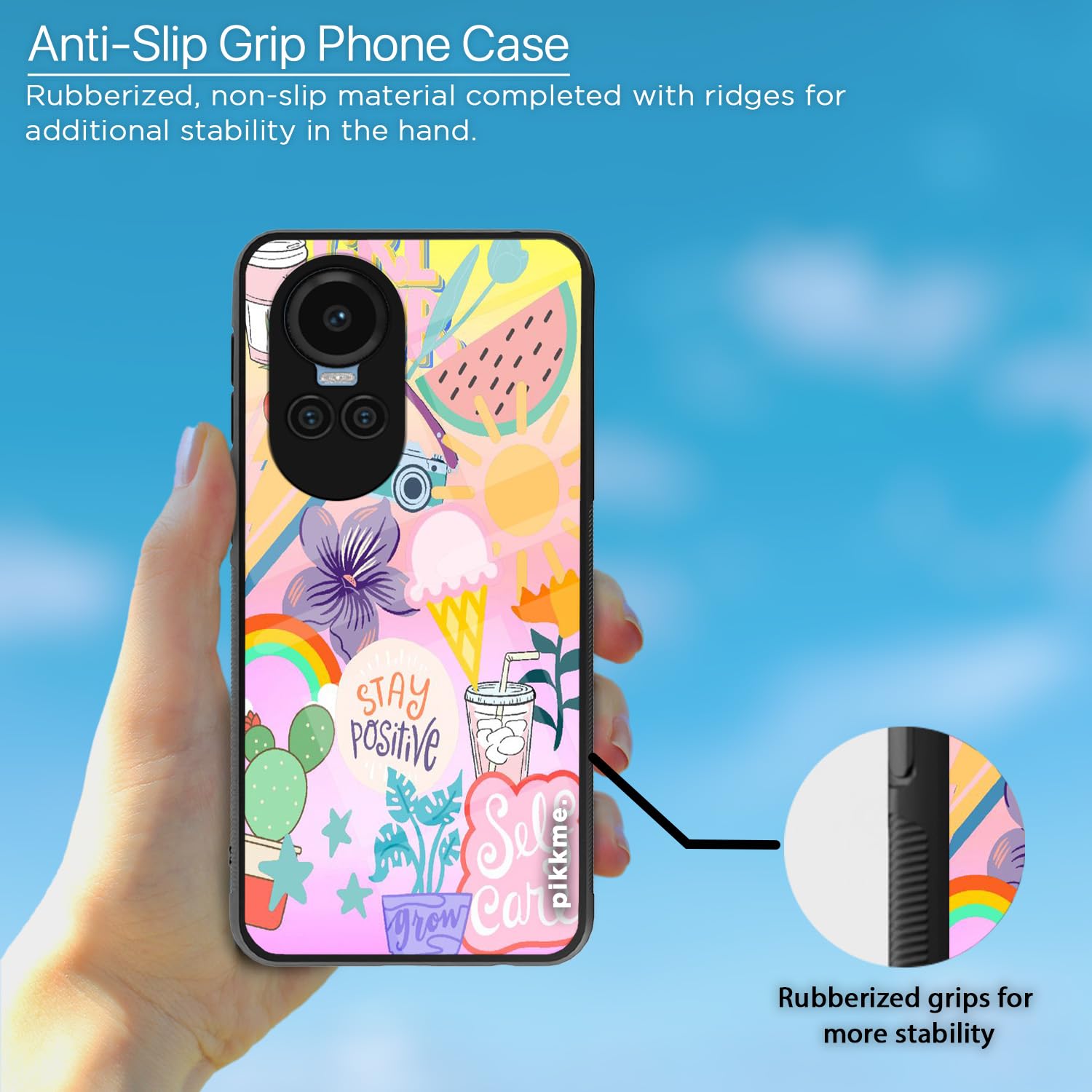 Pikkme Hybrid back cover for Oppo Reno 10 5G – photo 5
