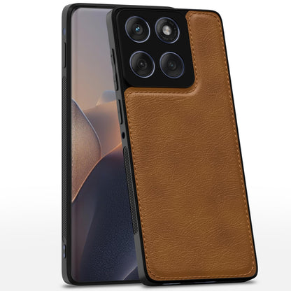 Pikkme brown back cover for Moto Edge 60/Edge 60 Fusion 5G