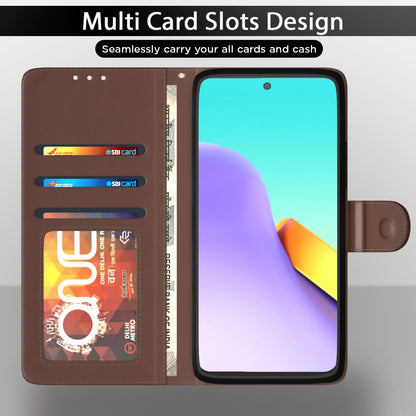 Pikkme Redmi 12/Poco M6 Pro 5G Wallet tan flip case – photo 5