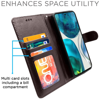 Coffee Wallet flip cover for Moto G52/G82 5G – Pikkme – photo 3
