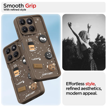 Pikkme brown mobile cover for Moto G37 Power 5G – photo 2