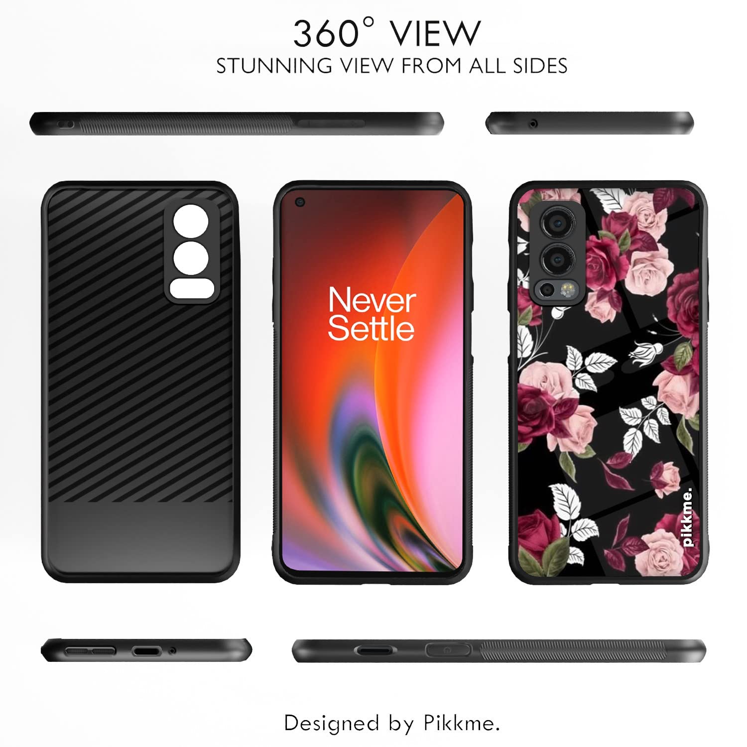 OnePlus Nord 2 5G Flower mobile back cover by Pikkme – photo 2