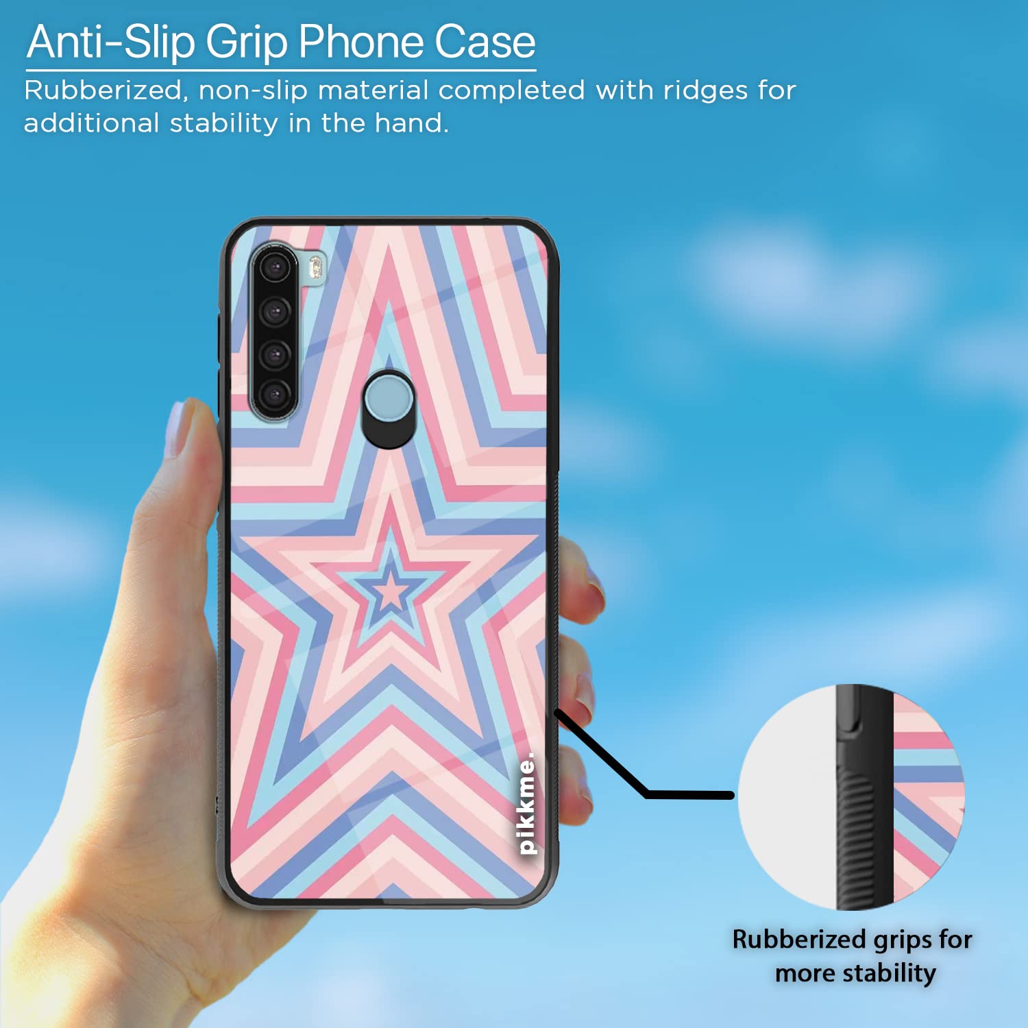 Pikkme Redmi Note 8 Hybrid mobile cover – photo 5