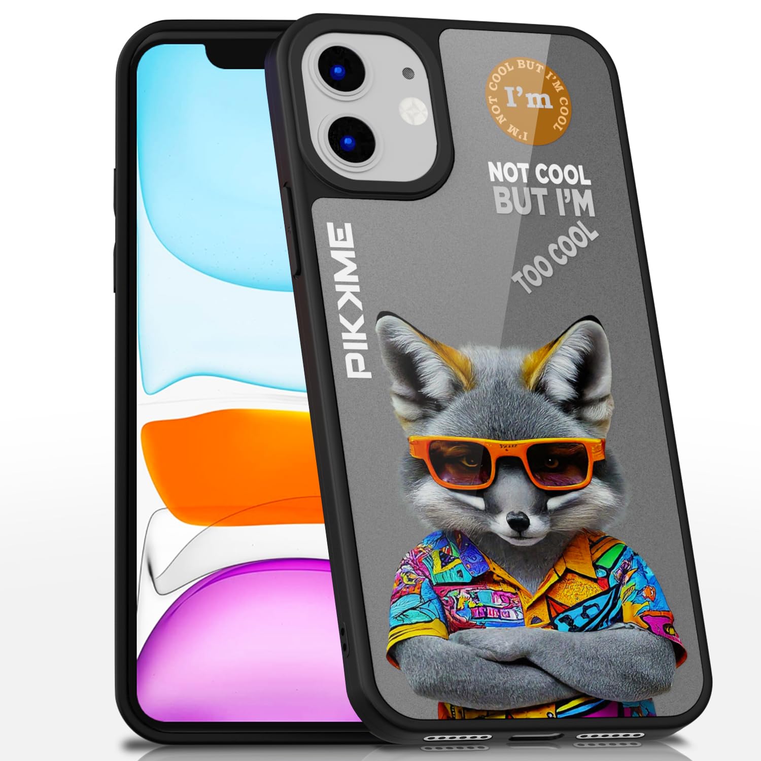 Pikkme Wolf Swag mobile cover for iPhone 11