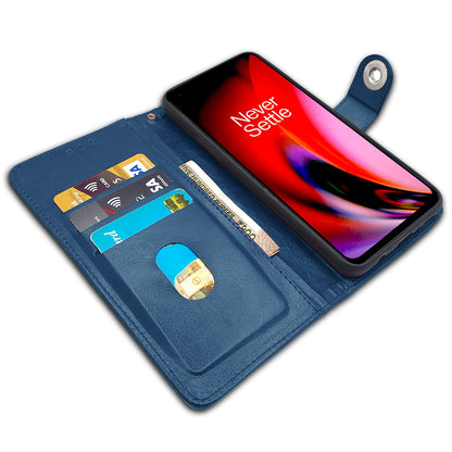 Blue button wallet flip cover for OnePlus Nord 2 5G – Pikkme – photo 3