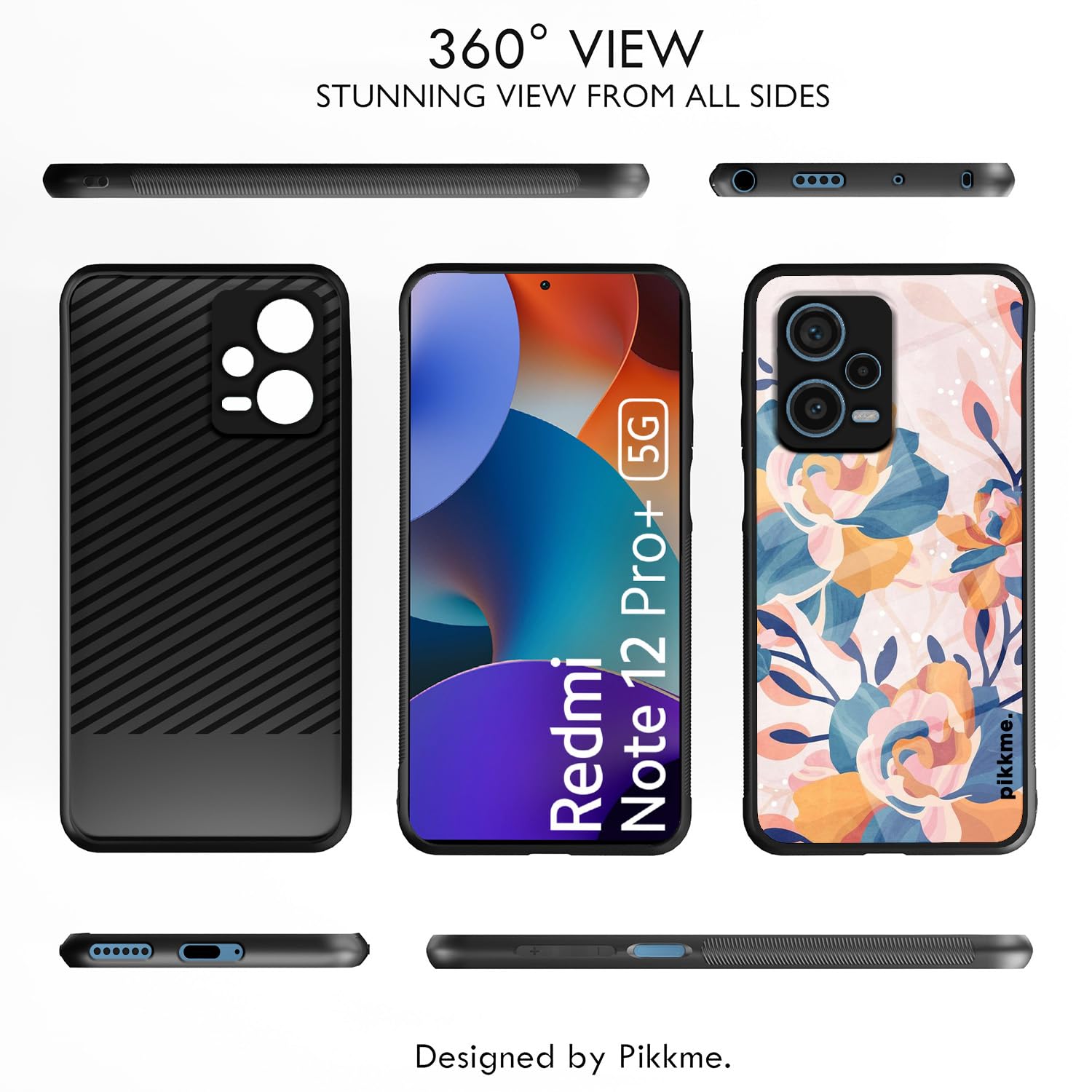 Pikkme Flower back cover for Redmi Note 12 Pro Plus 5G – photo 2