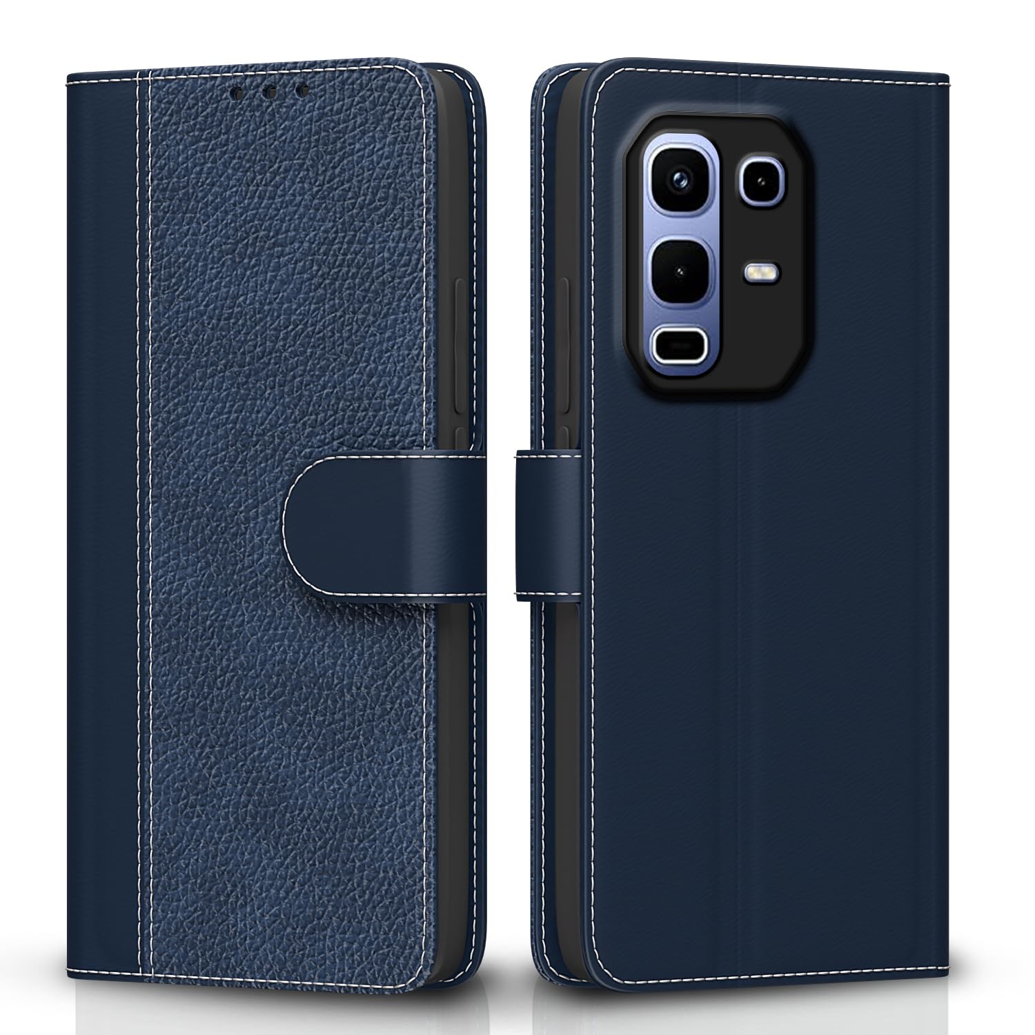 Pikkme Infinix Note 50s 5G Wallet blue flip case