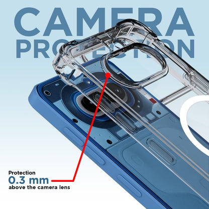 Nothing Phone 4a 5G MagSafe mobile back cover in transparent mag-safe by Pikkme – photo 5