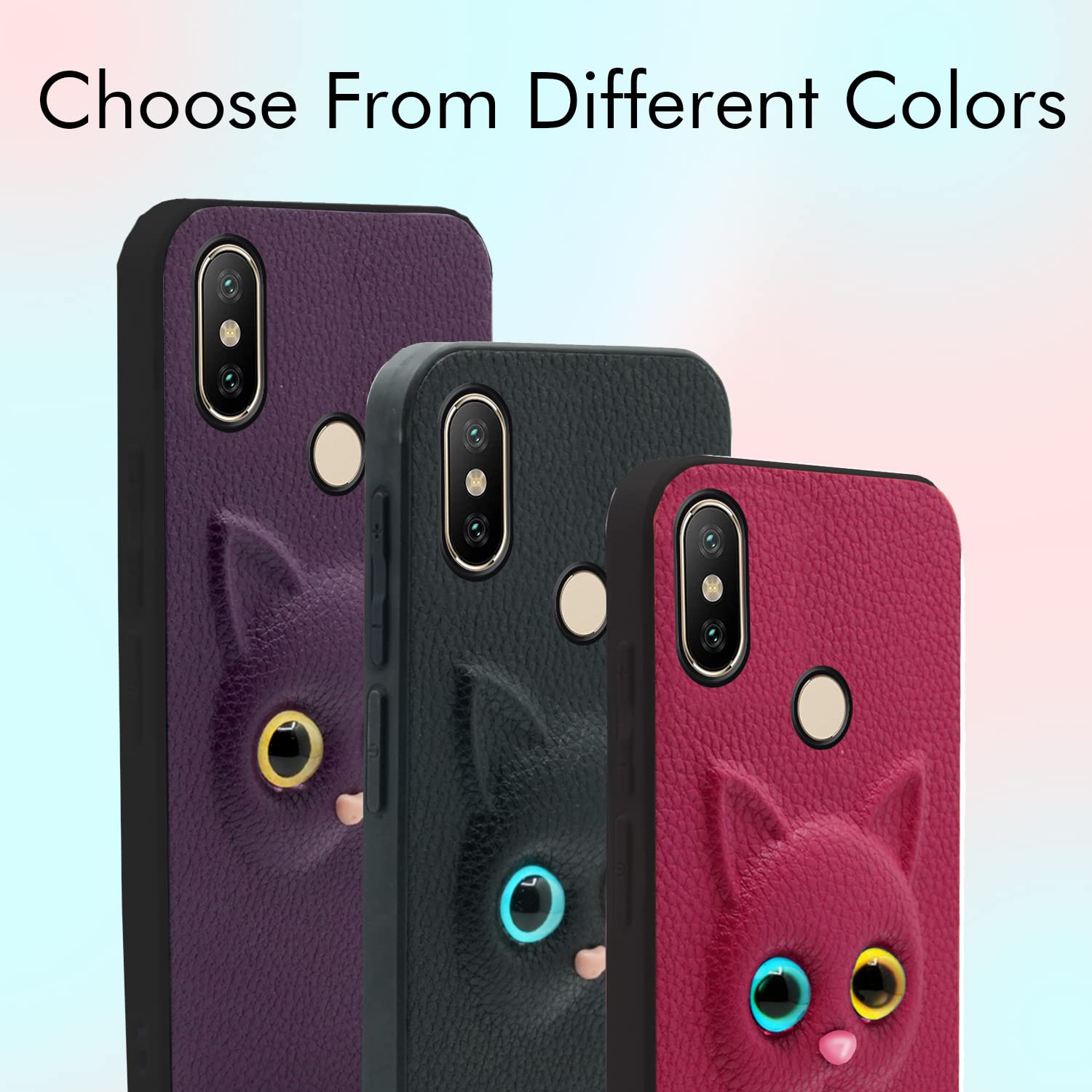 Redmi Note 5 Pro mobile cover in black by Pikkme – photo 2