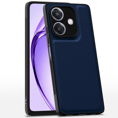Oppo A3x 5G/A3x 4G/A3 5G Leather back cover in blue by Pikkme