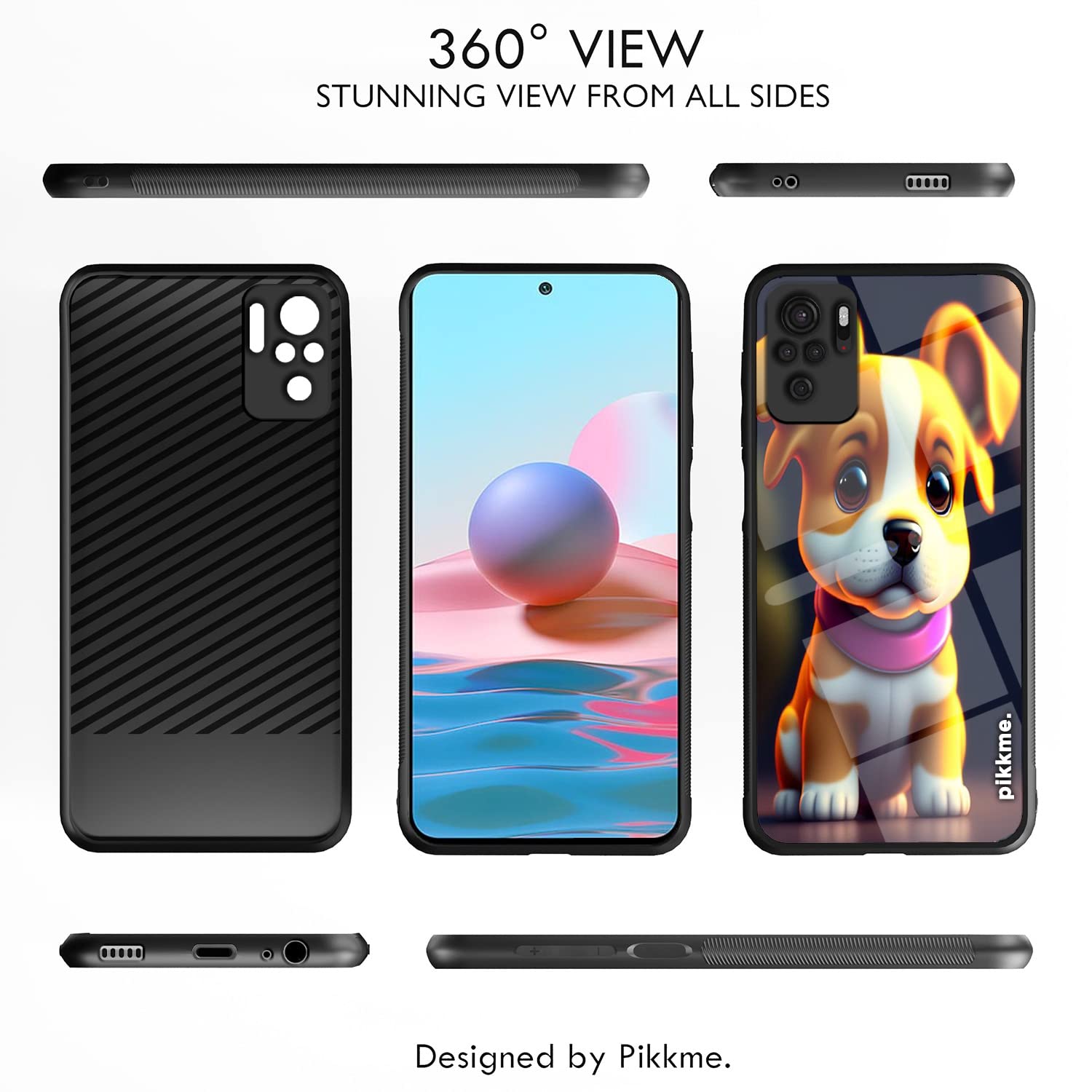 Pikkme Dog mobile cover for Redmi Note 10/Note 10s – photo 2