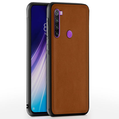 Redmi Note 8 phone cover in camel by Pikkme