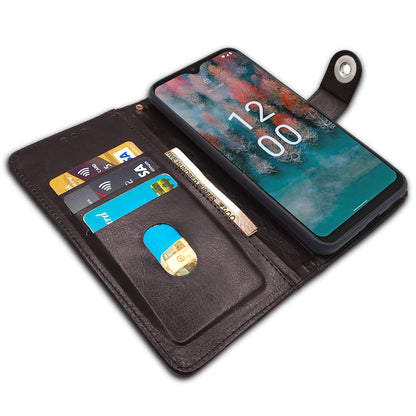 Nokia C12/C12 Pro flip case in coffee by Pikkme – photo 3