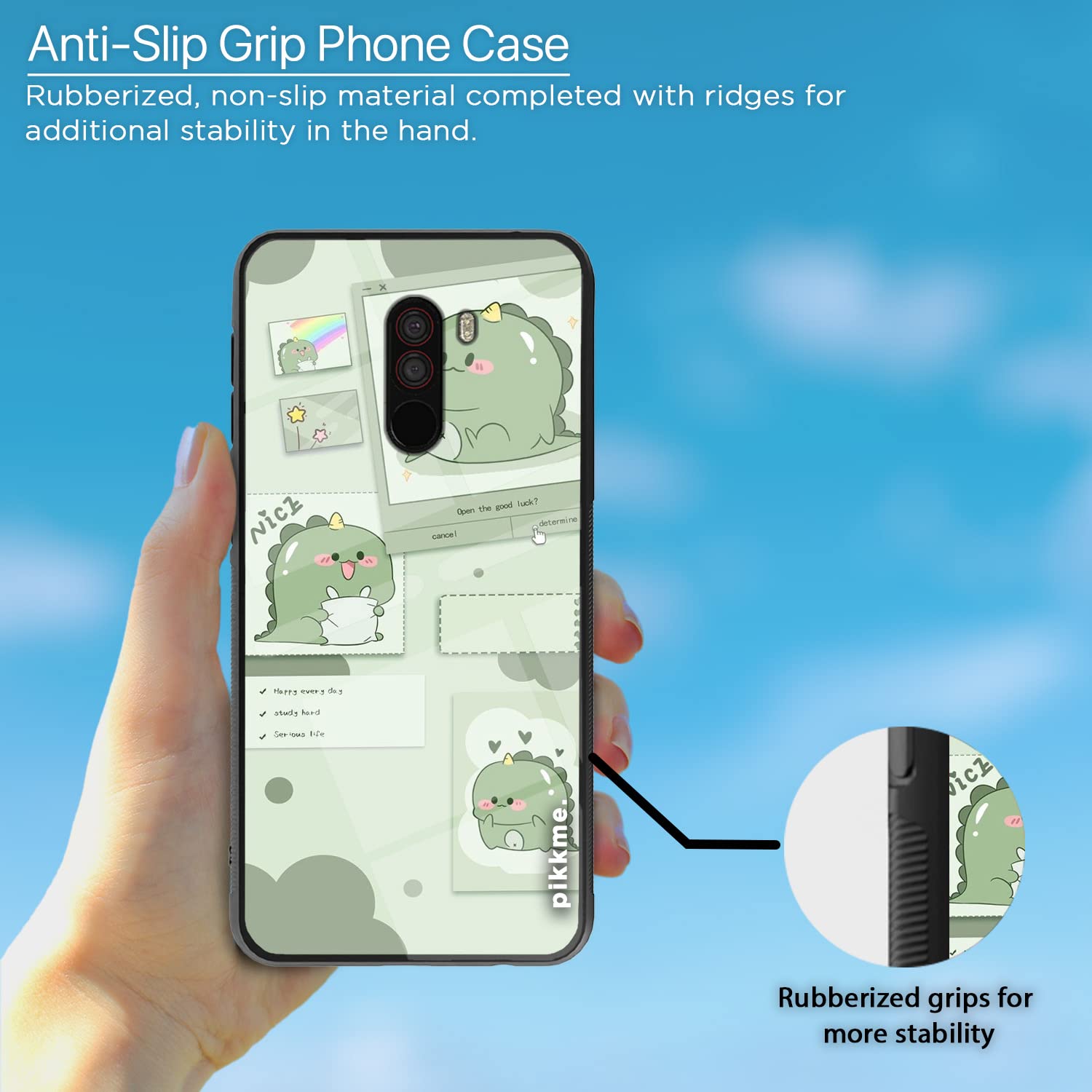 Hybrid Mobile back cover for Poco F1 – Pikkme – photo 5