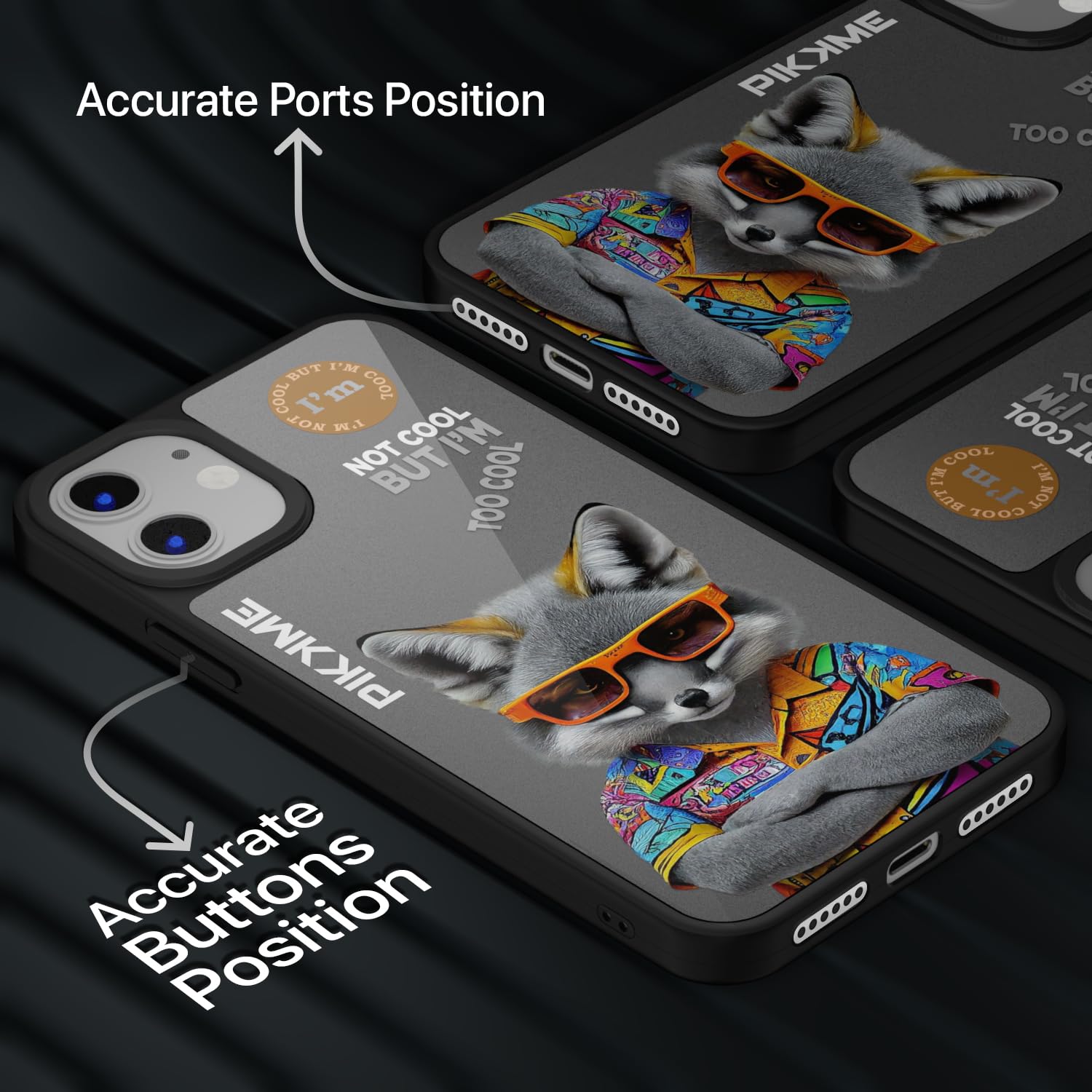 Pikkme Wolf Swag mobile back cover for iPhone 11 – photo 5