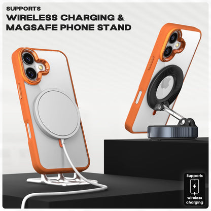 Pikkme orange mag-safe MagSafe mobile back cover for iPhone 16 Plus – photo 5