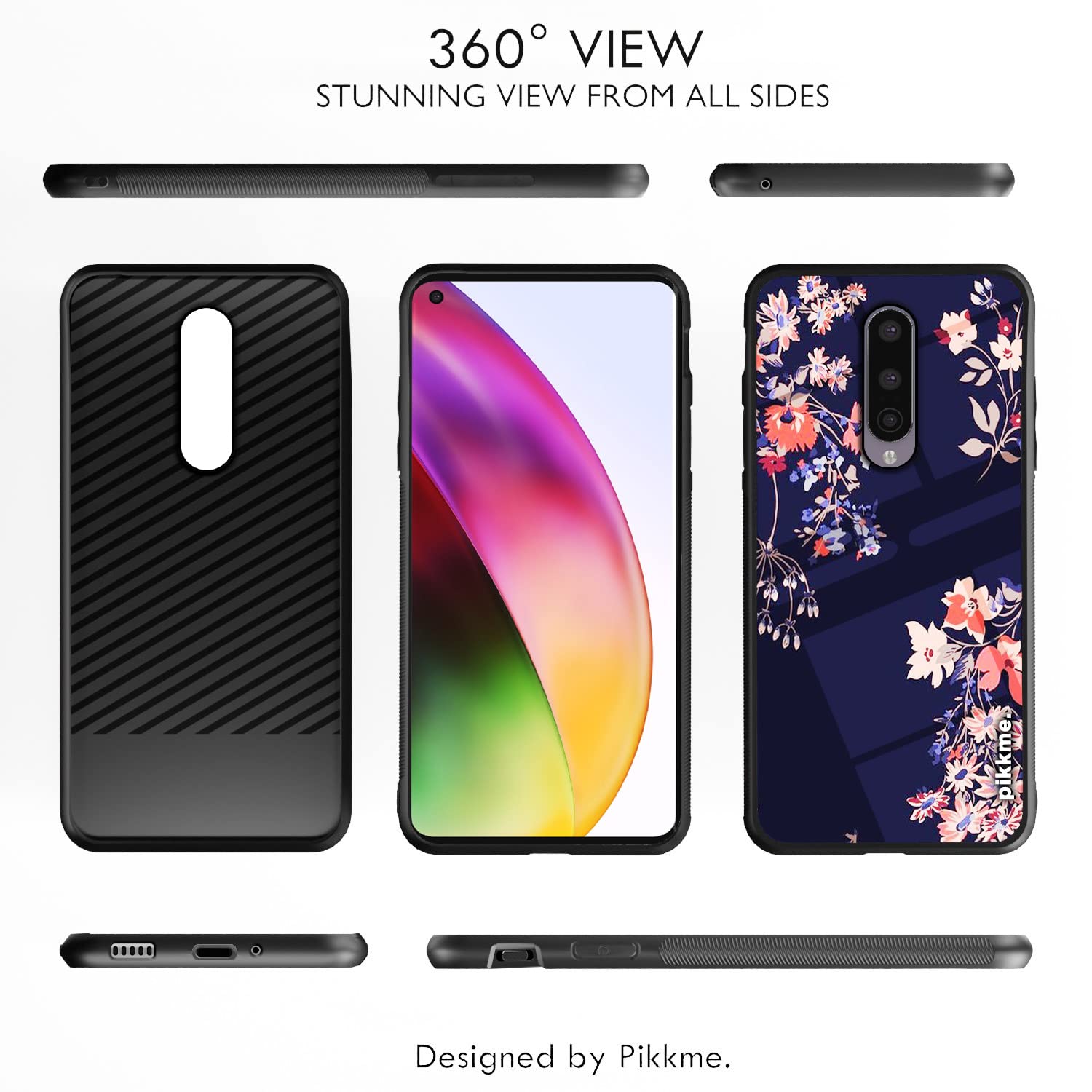 OnePlus 8 Flower back cover by Pikkme – photo 2