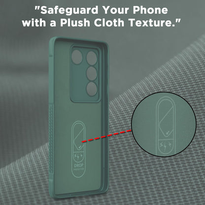 Pikkme green Liquid Silicone mobile back cover for Vivo V27/V27 Pro 5G, Vivo V27 Pro/V27/S16 – photo 6