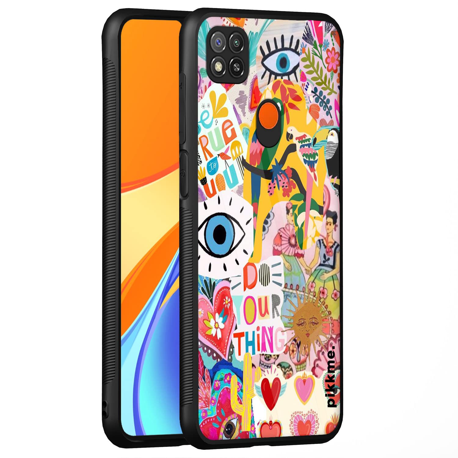 Pikkme Redmi 10A/9, Poco C31 mobile cover