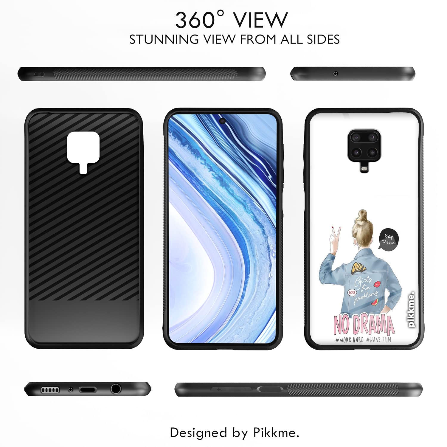 Pikkme Hybrid back cover for Redmi Note 9 Pro/Note 9 Pro Max/Note 10 Lite – photo 2