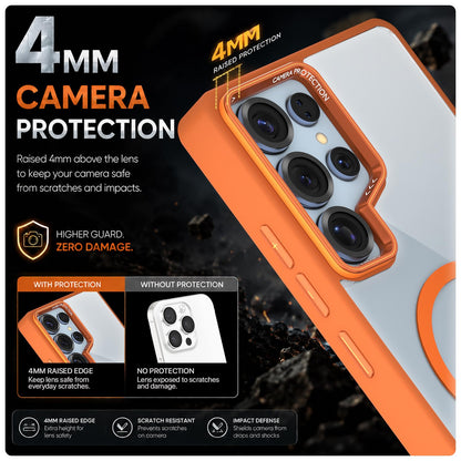 Pikkme Samsung S25 Ultra 5G orange mag-safe mobile cover – photo 4
