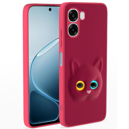 Pikkme Oppo A6X 5G pink mobile back cover