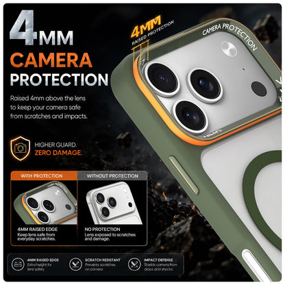 Pikkme iPhone 17 Pro MagSafe green mag-safe mobile cover – photo 4