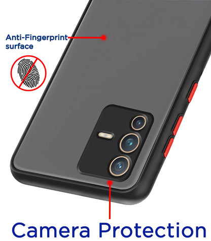 Pikkme Vivo V23 Pro 5G Hybrid black back cover – photo 2