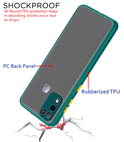 Infinix Smart 5 mobile back cover in green by Pikkme – photo 4