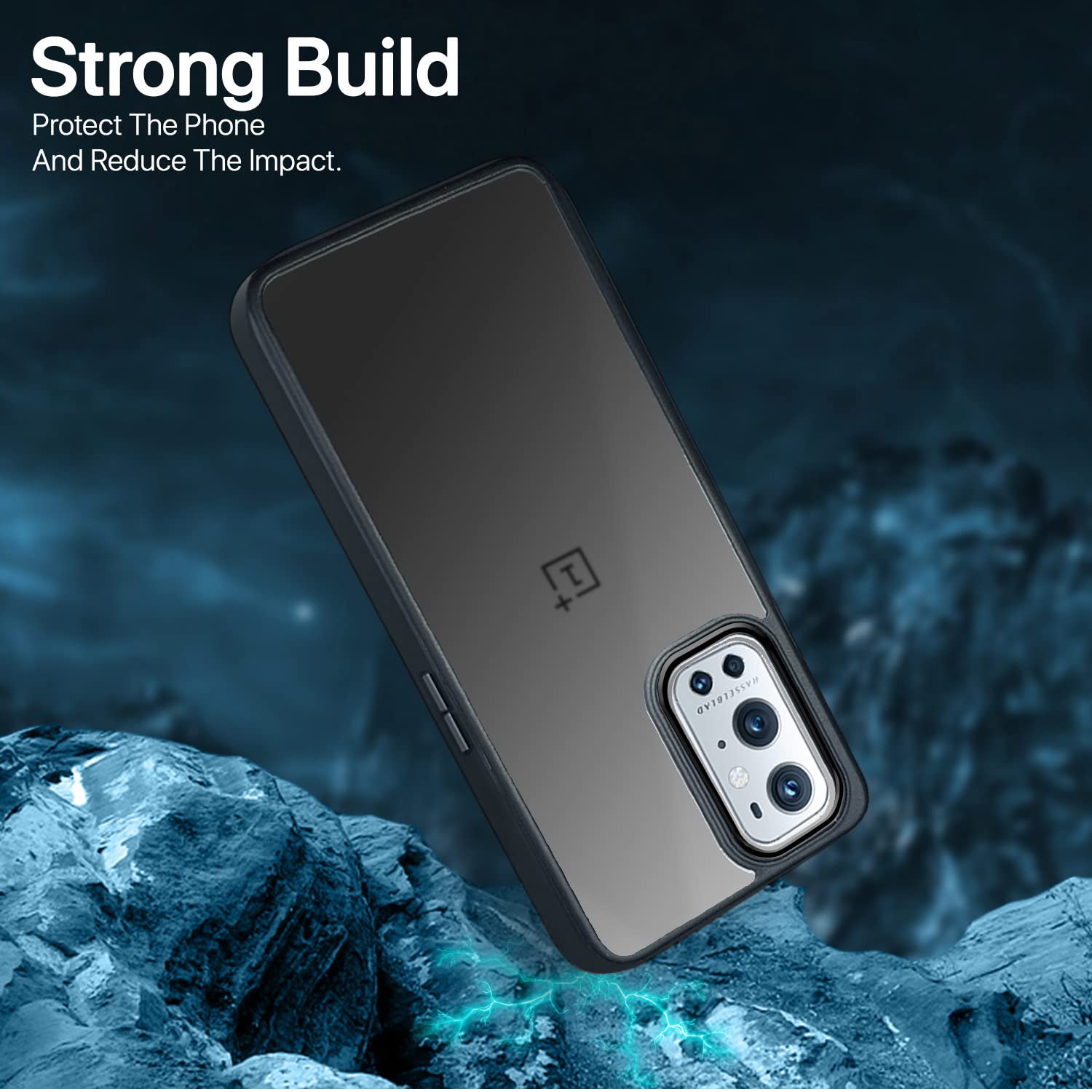 Pikkme black Chrome phone cover for OnePlus 9 Pro 5G – photo 3