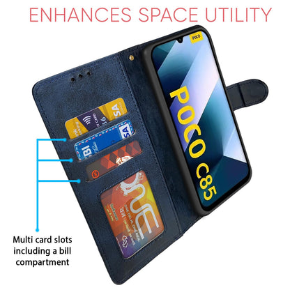 Pikkme navy & light blue flip cover for Poco C85 5G – photo 5