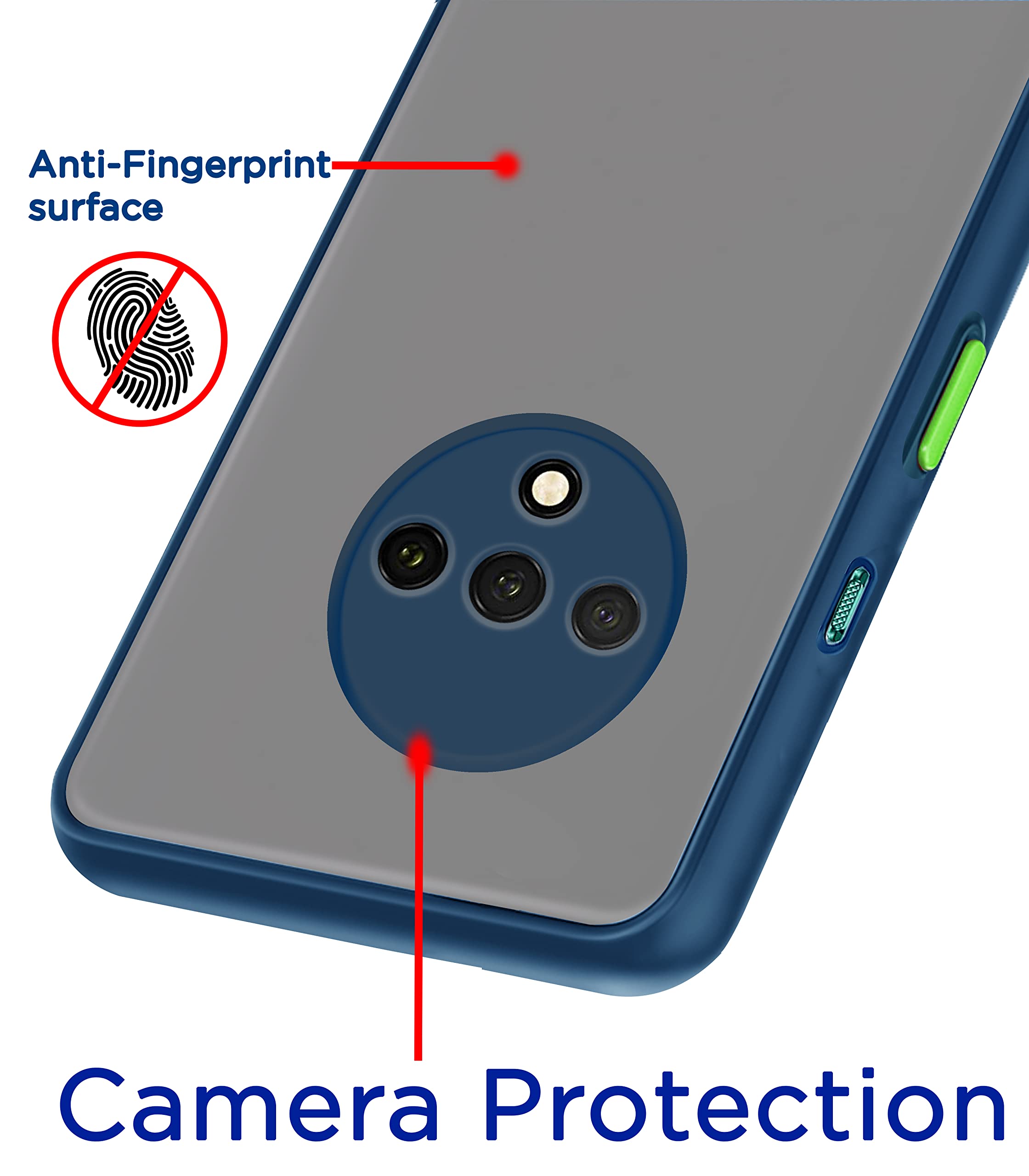 Pikkme OnePlus 7T blue phone cover – photo 2