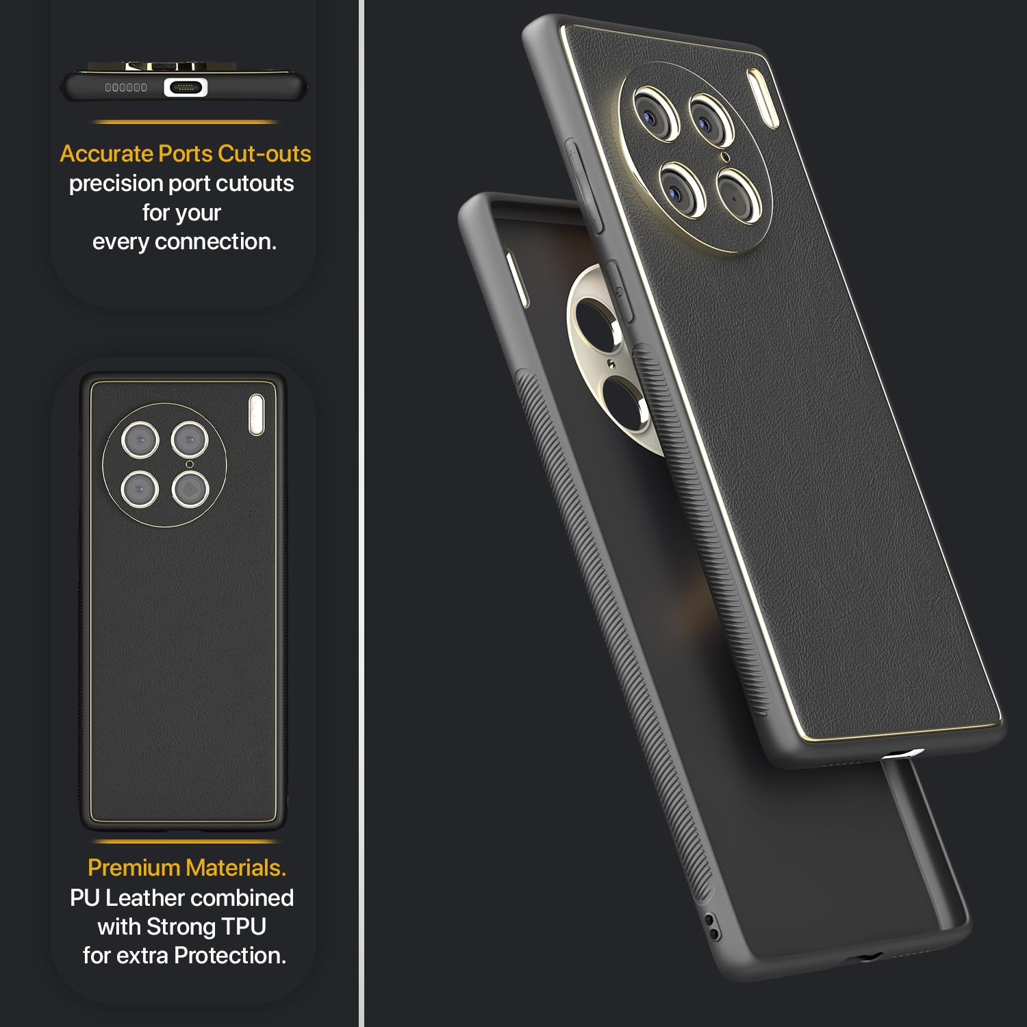 Black Chrome back cover for Vivo X90 Pro 5G – Pikkme – photo 2