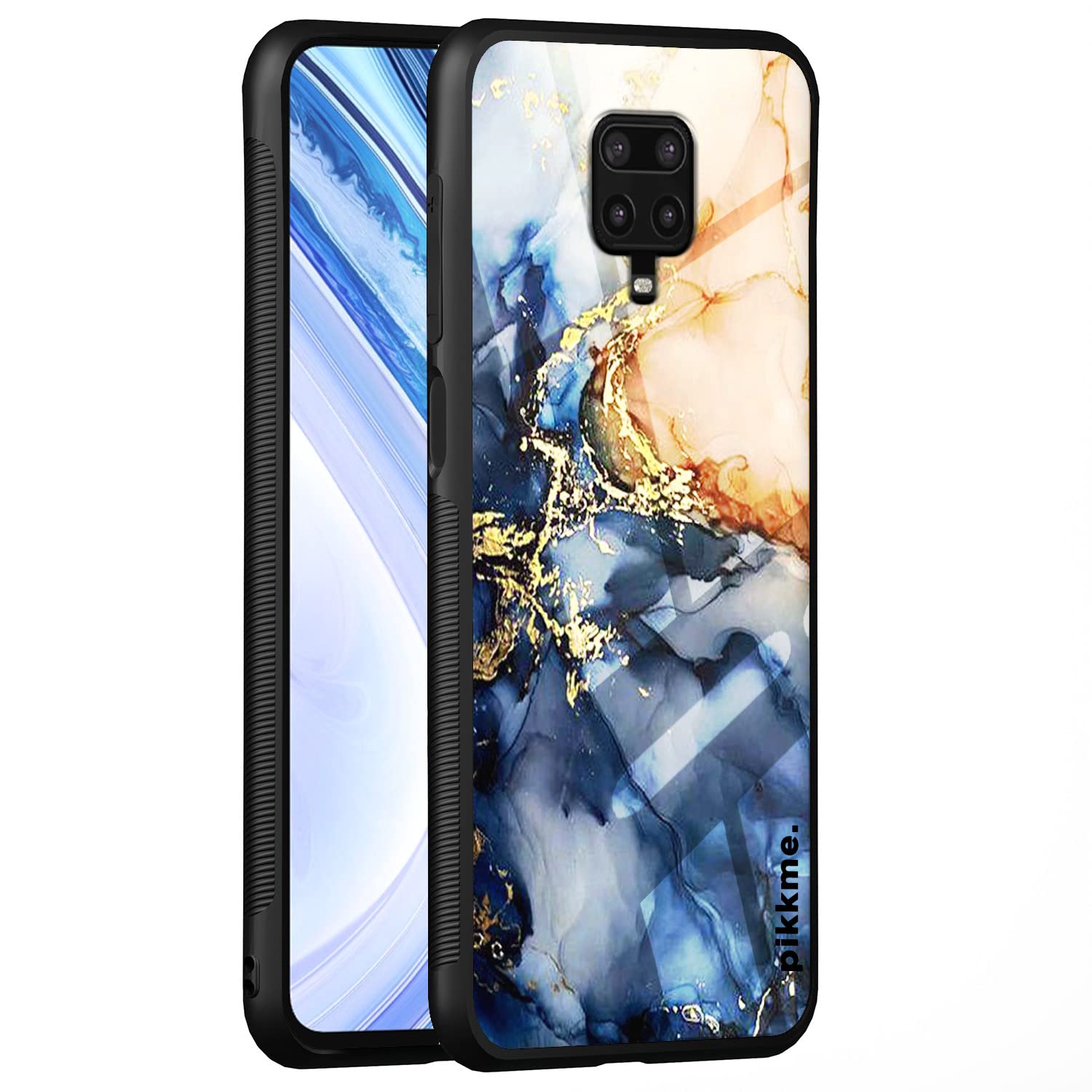 Pikkme Hybrid mobile back cover for Redmi Note 9 Pro/Note 9 Pro Max/Poco M2 Pro/Note 10 Lite