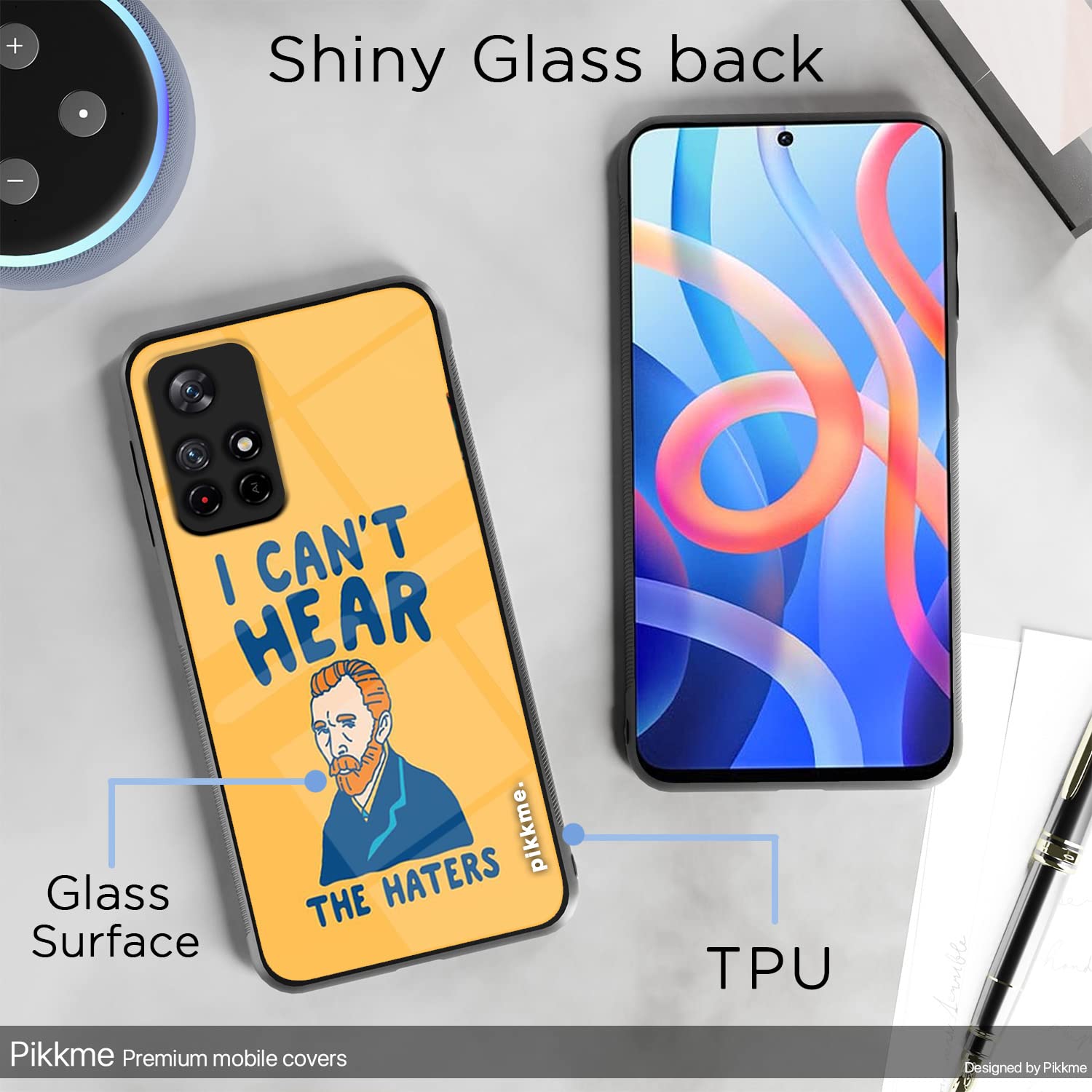Pikkme Redmi Note 11T/Poco M4 Pro 5G Hybrid mobile back cover – photo 3