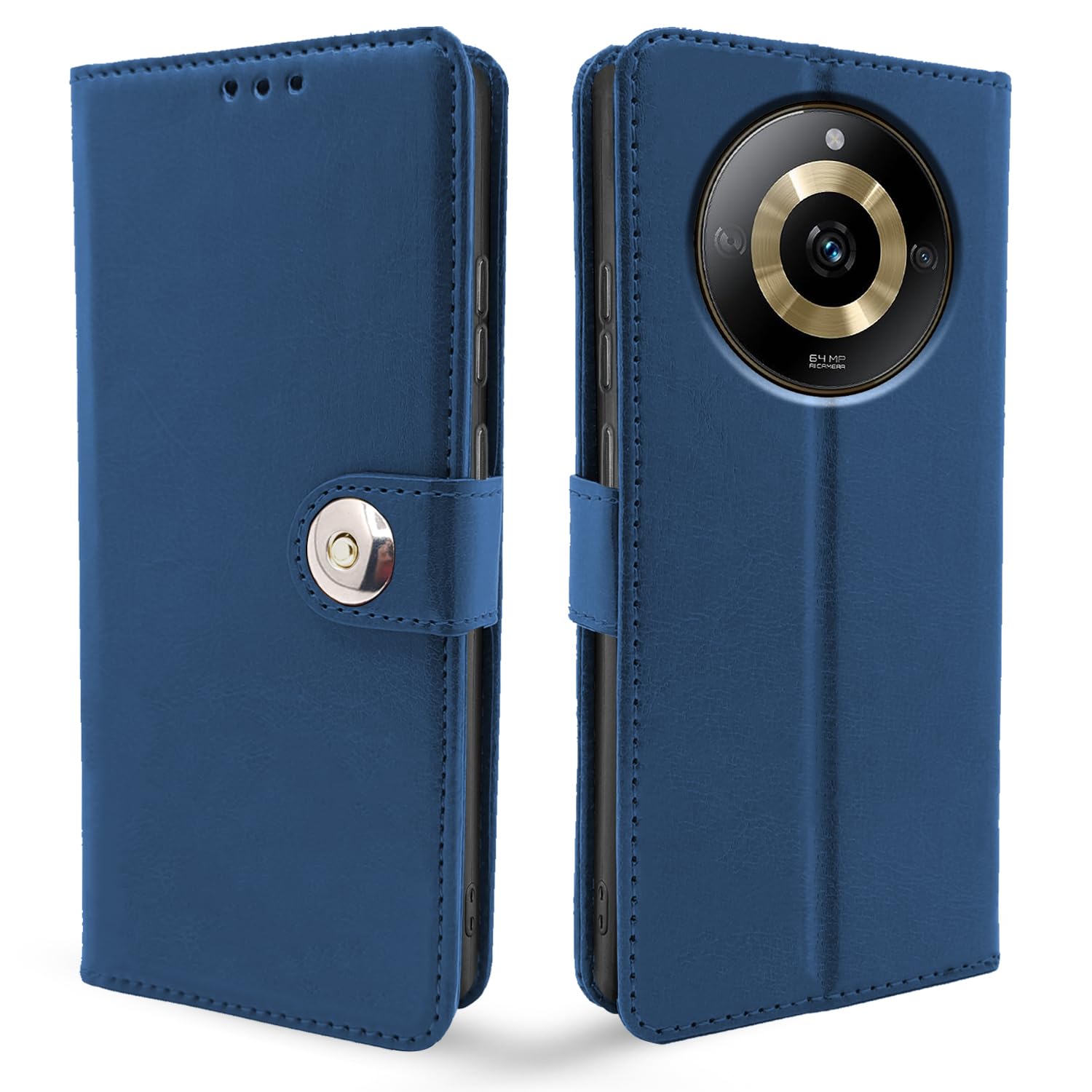 Pikkme Realme Narzo 60 5G blue flip case