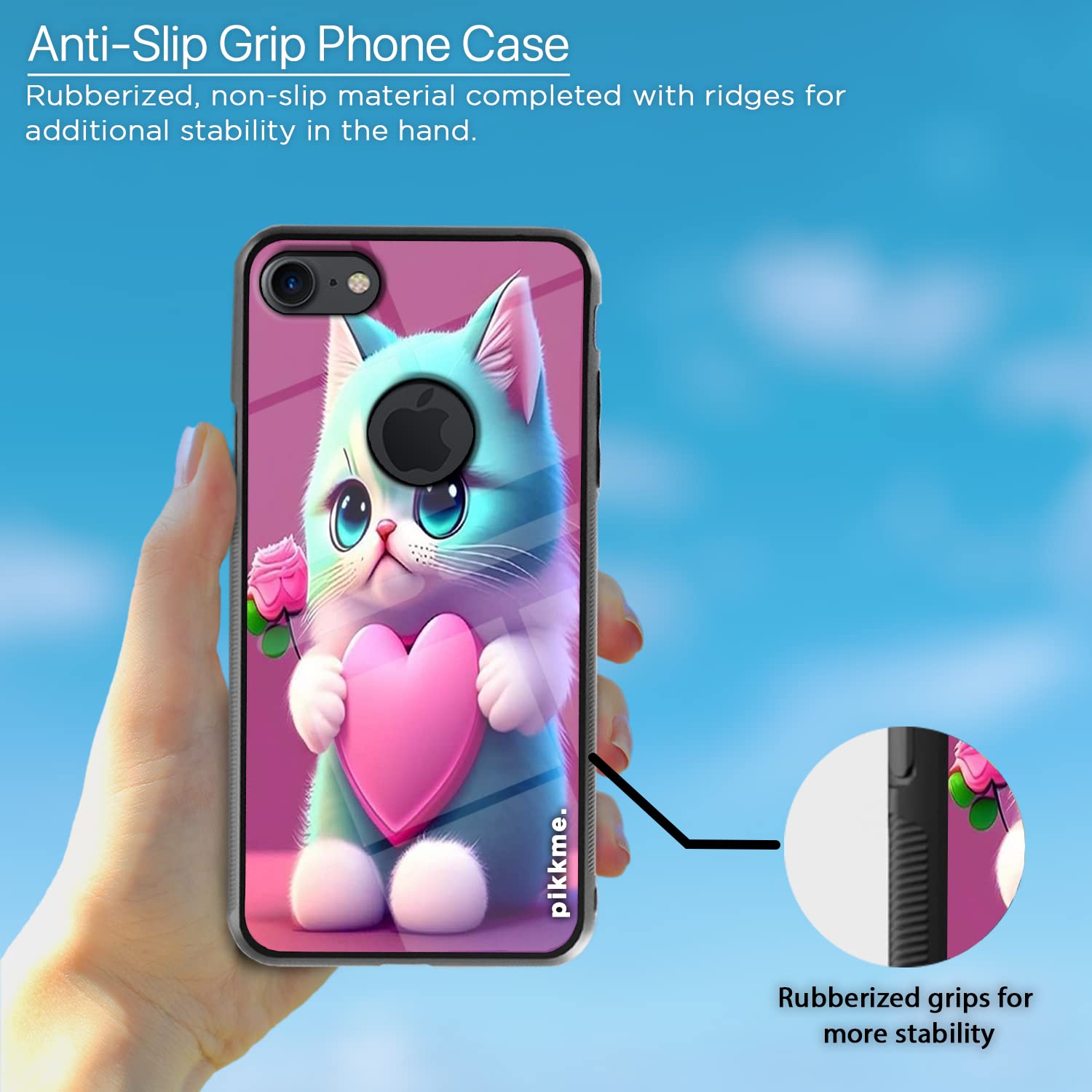 iPhone 7/8 Hybrid mobile back cover by Pikkme – photo 5