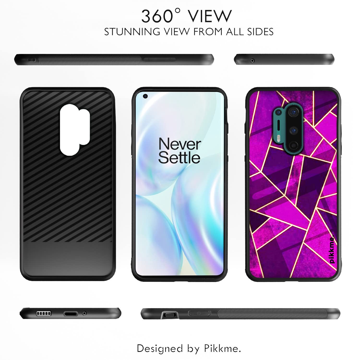 OnePlus 8 Pro Hybrid phone cover by Pikkme – photo 2