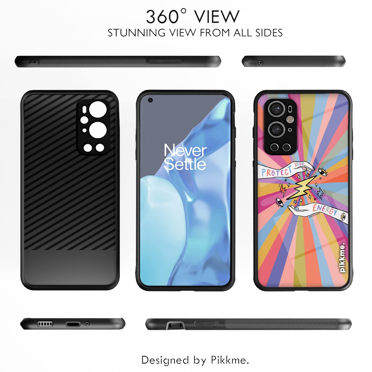 Pikkme OnePlus 9 Pro Hybrid phone cover – photo 2