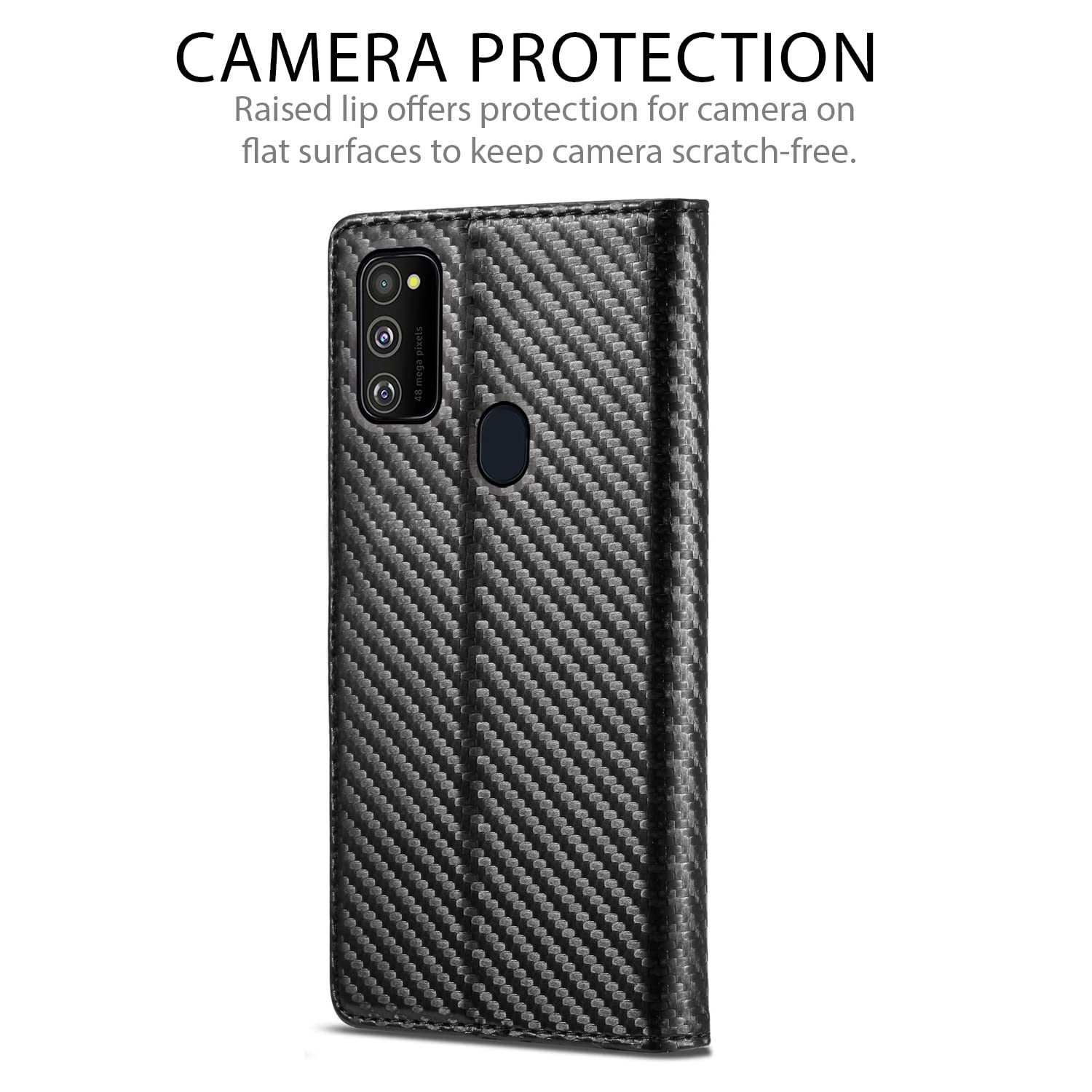 Black flip case for Samsung M30s/M21/M21 2021 – Pikkme – photo 4