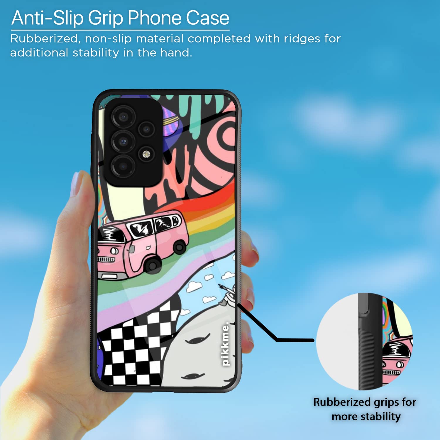 Samsung A13 4G Hybrid mobile back cover by Pikkme – photo 5