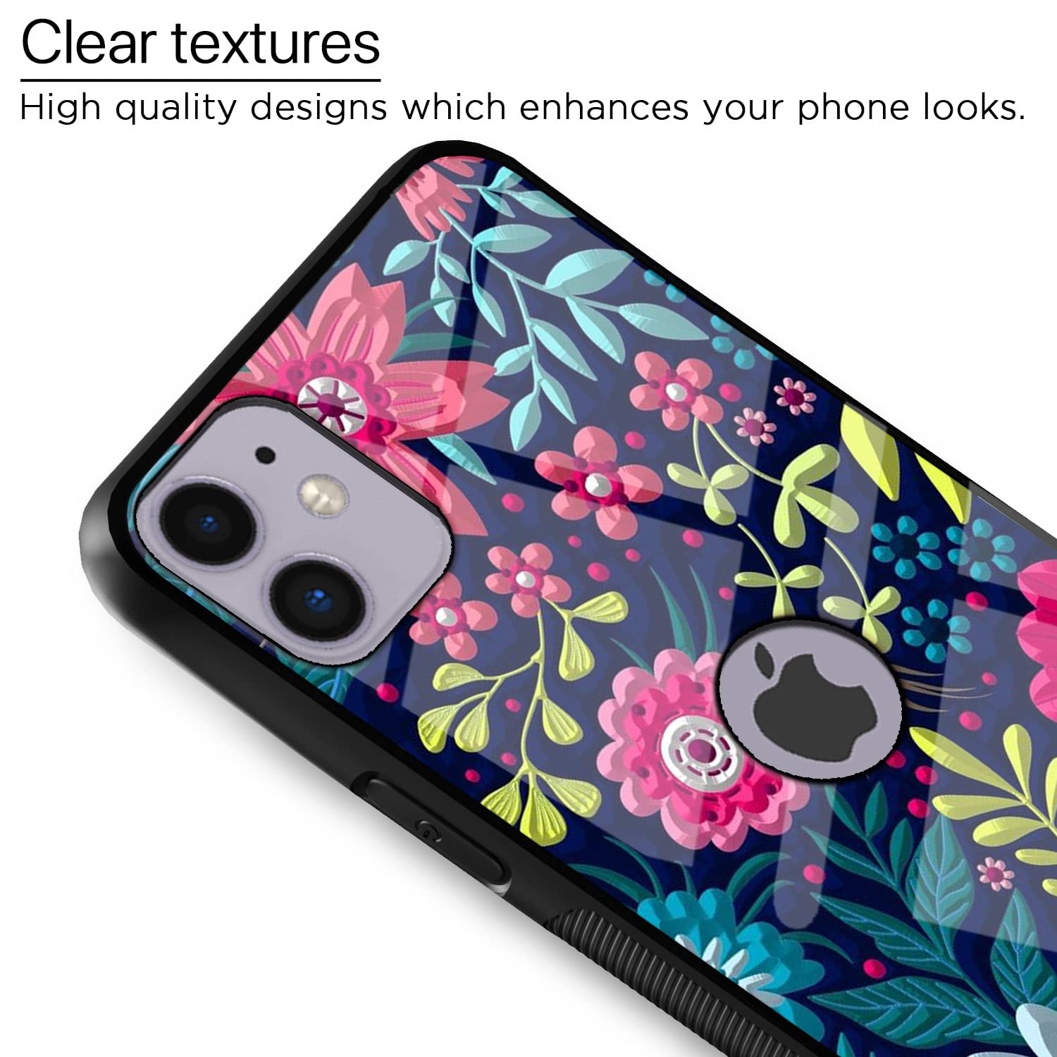 Pikkme iPhone 12 Flower mobile back cover – photo 4