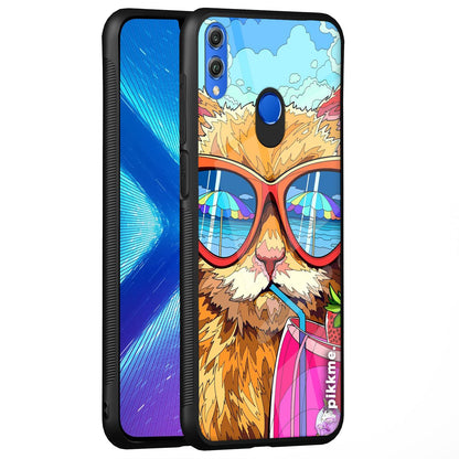 Pikkme Honor 8X Cat mobile cover