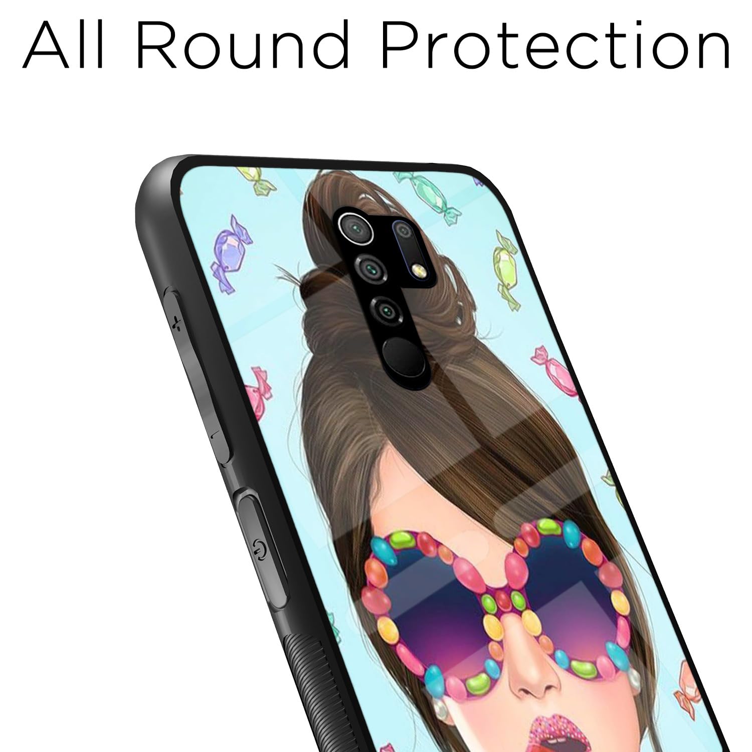 Redmi 9 Prime Hybrid mobile back cover by Pikkme – photo 7